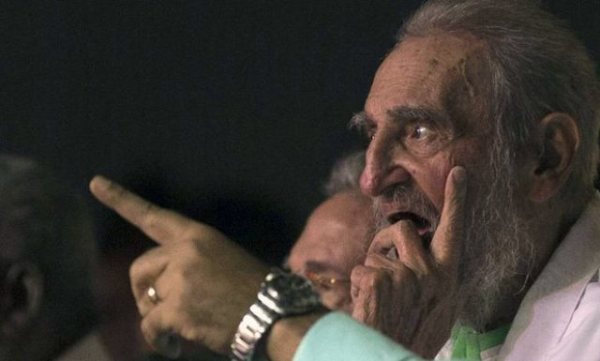 Cuba's former president Fidel Castro