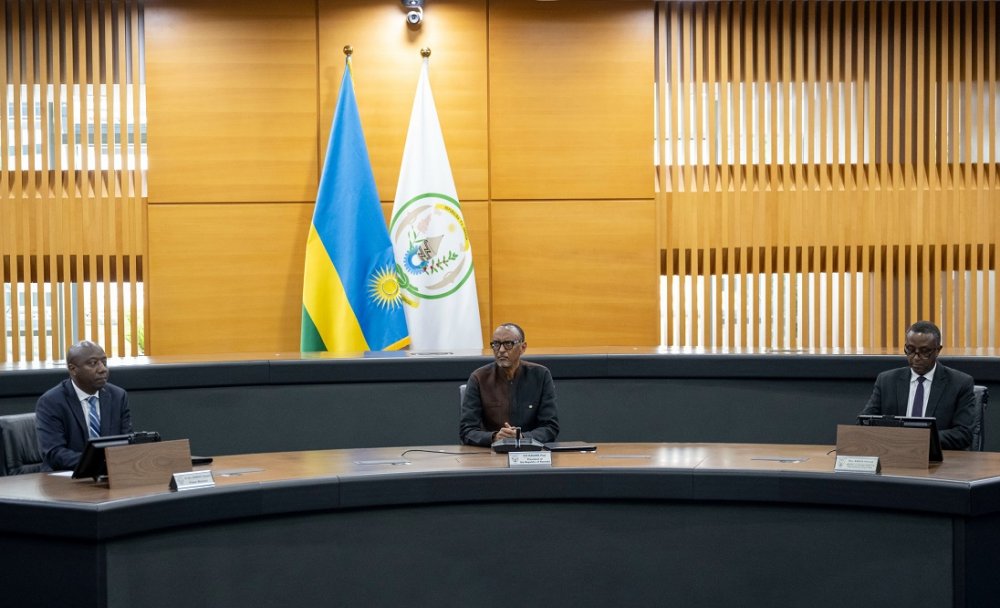 The extraordinary cabinet meeting held at Urugwiro Village on 8th May 2023 was chaired by President Paul Kagame. 