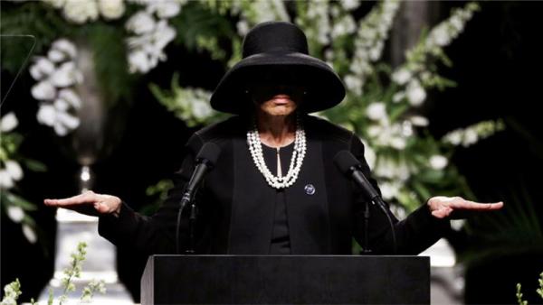 Lonnie Ali said her late husband 'shook up the world in life, and now you are shaking up the world in death'