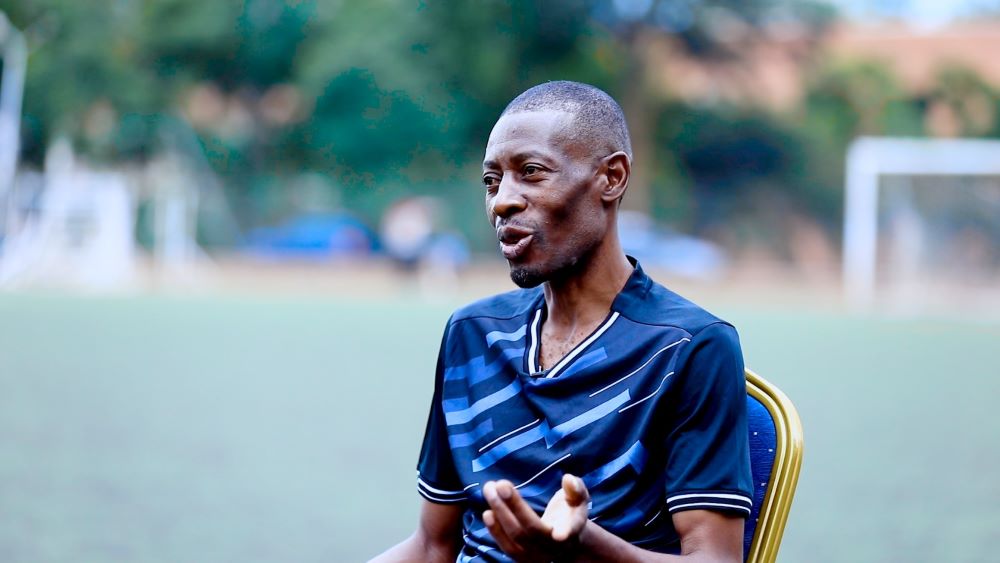 Ernest Ndayishimiye is a former truck driver.