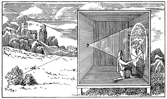 Joseph Niepce achieves the first photographic image with the camera obscura. However, it took eight hours of light exposure to capture and it later faded.