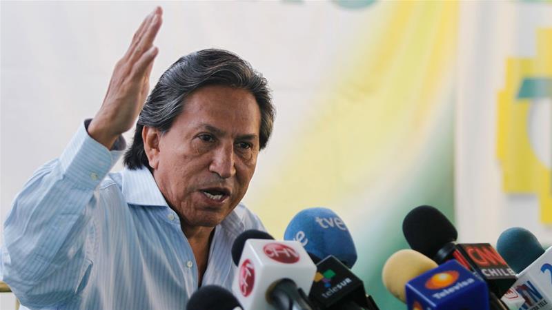 Toledo is in Paris and in media interviews from abroad has denied any wrongdoing
