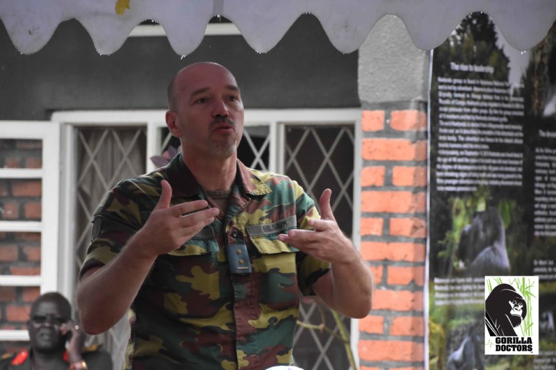Lt. Colonel Bem Cedric is the Belgium military attache
