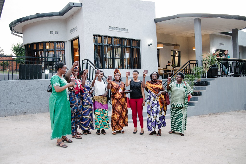 Celebrating success of women coffee farmers behind Question Coffee Center