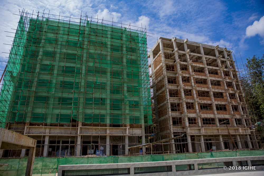 Century Park under construction in Nyamata District