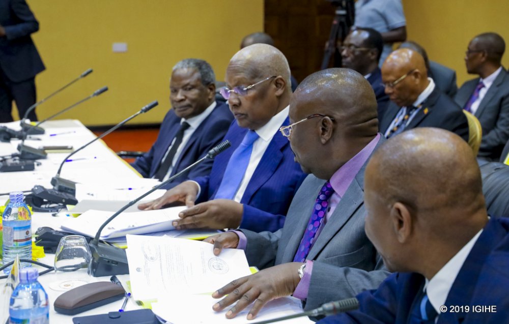The Ugandan delegation was led by the Minister of Foreign Affairs Sam Kutesa.