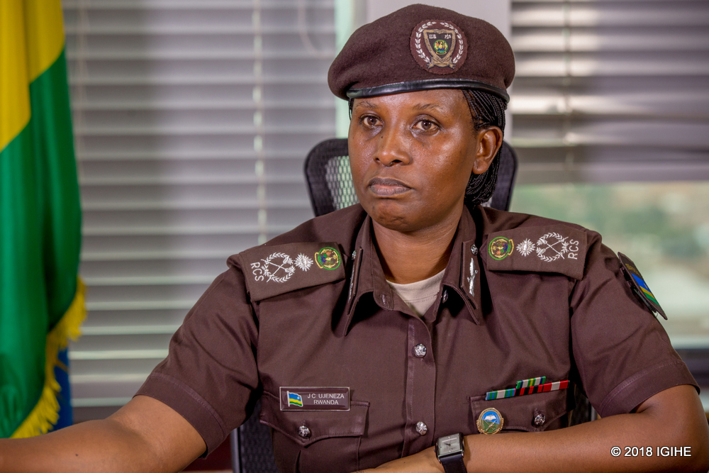 Jeanne Chantal Ujeneza has been serving as the RCS Deputy Commissioner General.