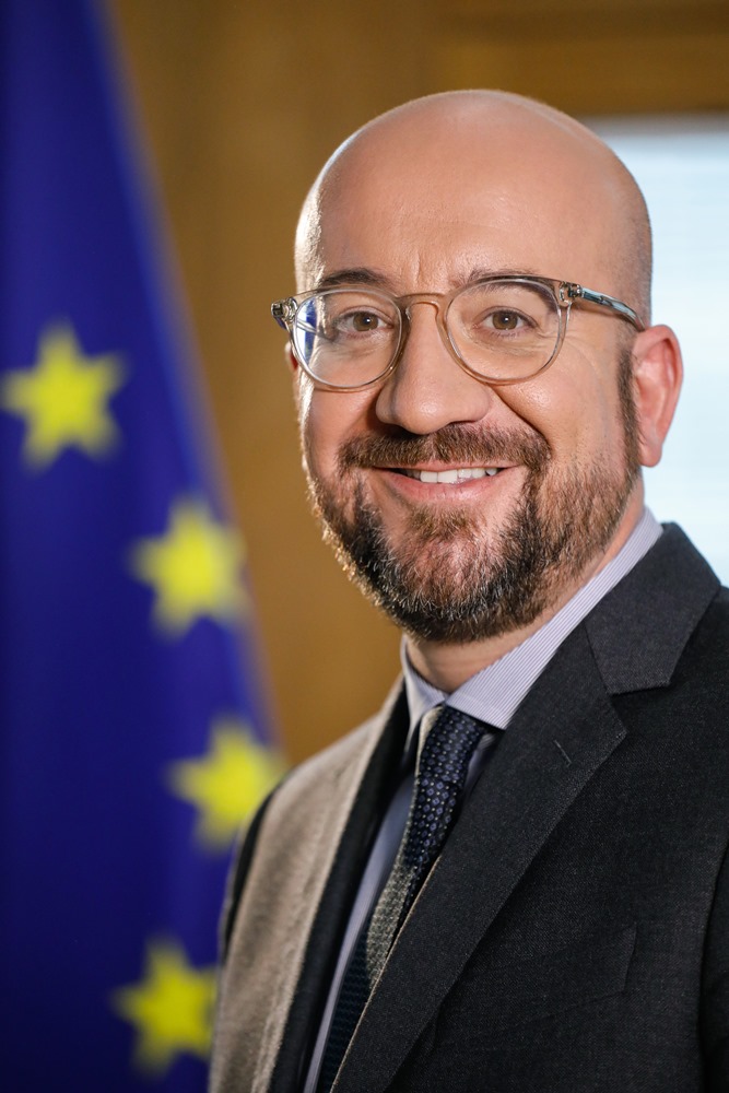 Charles Michel is the President of the European Council. 
