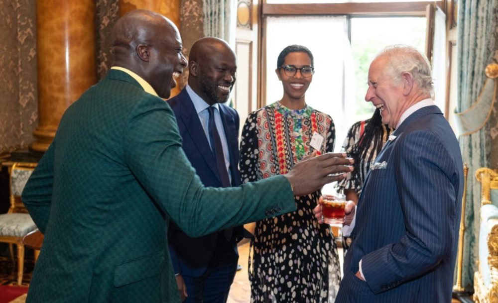 Prince Charles has hosted the reception at Buckingham Palace.