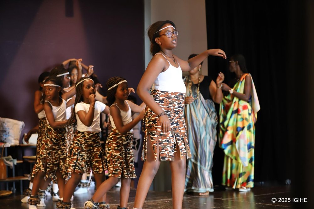 As part of the Umuganura Day celebrations, children were given a central role to help instill in them a deep understanding of Rwandan cultural values from an early age.
