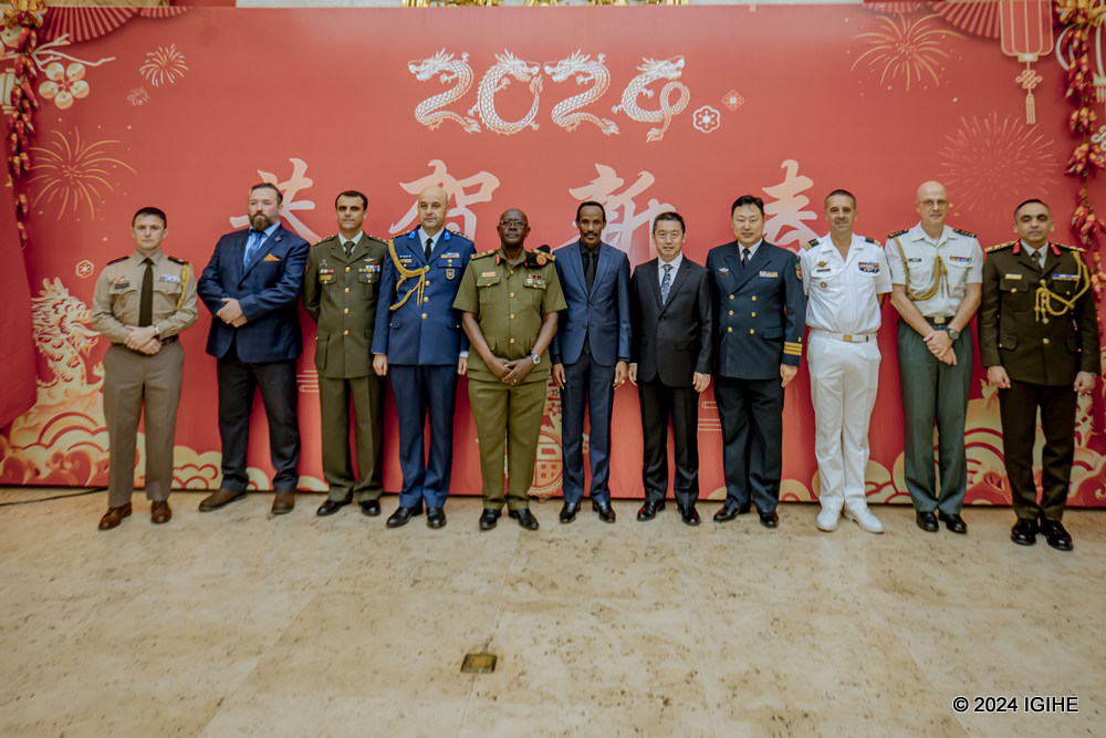 The ceremony was attended by other Defence Attachés accredited to Rwanda.