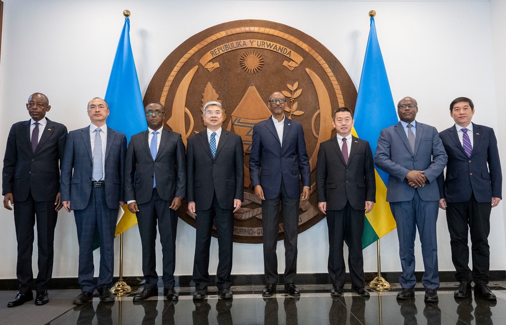 Deputy Minister Wenhong and his team came to Kigali for the ninth session of the Rwanda-China Joint Economic, Technical, and Trade Committee (JETTCO).