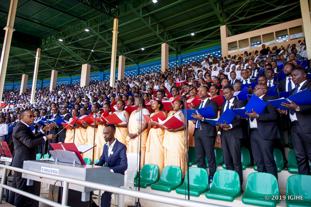 Chorale de Kigali graced the mass