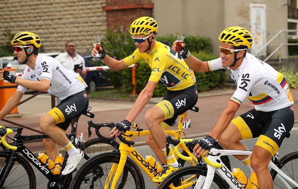Chris Froome won Tour de France four times.  