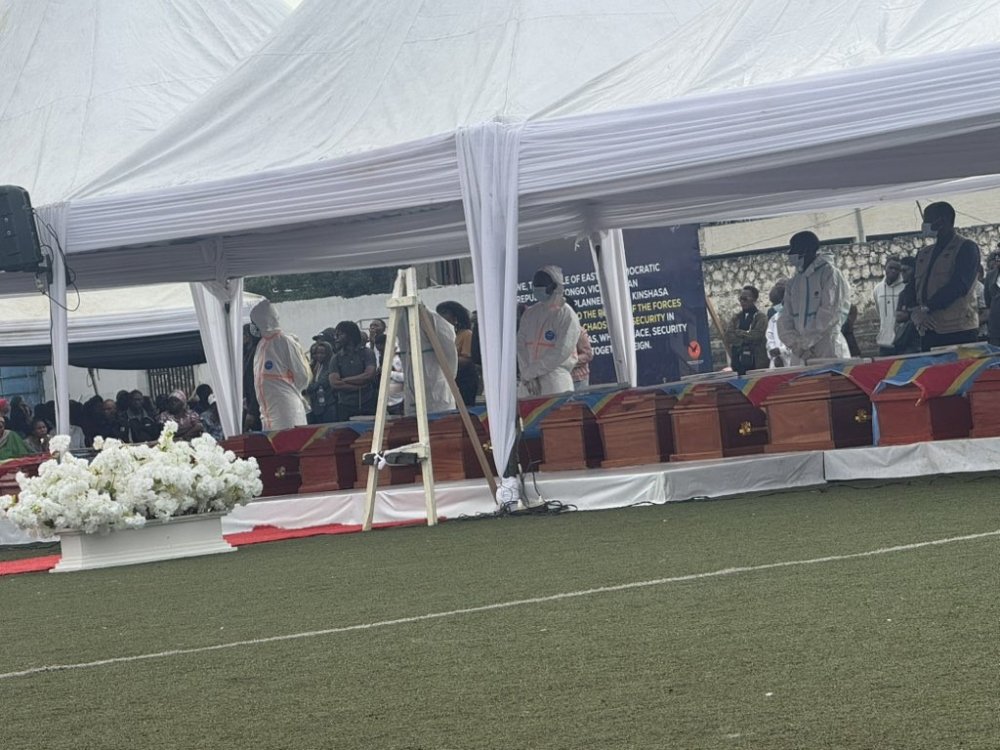 The AFC/M23 alliance held a ceremony in honour of 22 civilians from Masisi Centre who were killed in a drone strike attributed to the DRC armed forces.
