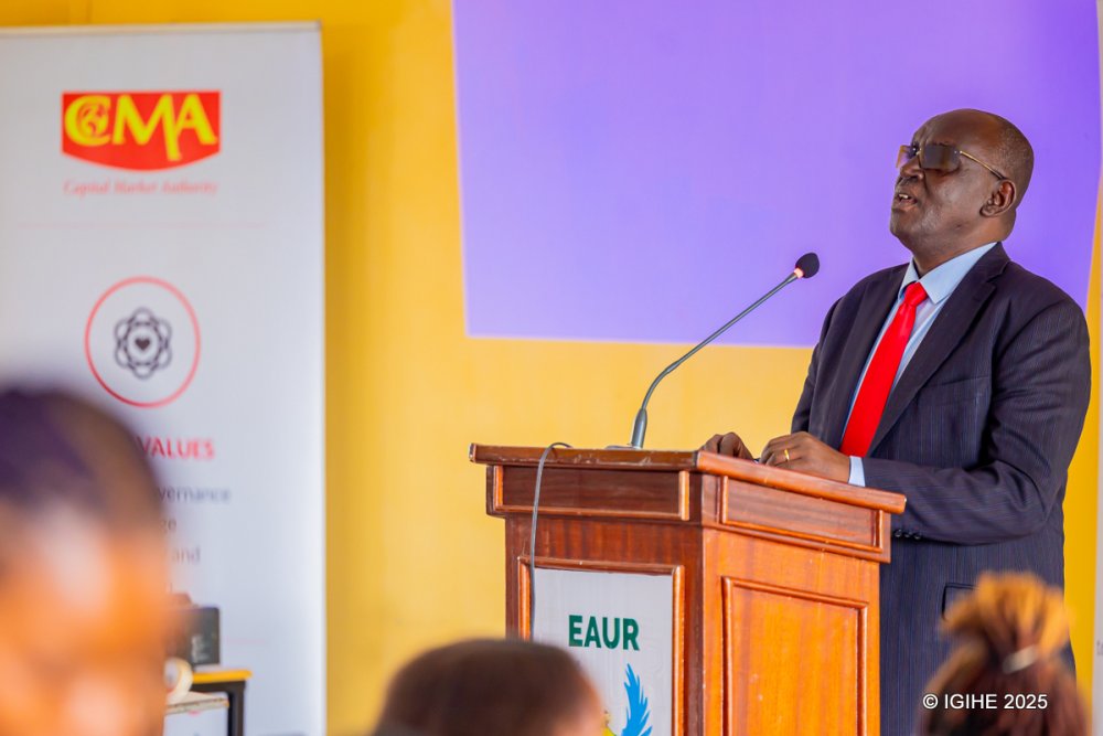 Dr. James Ndahiro, Technical Advisor at CMA, emphasized that youth should prioritize building a saving culture over worrying about their income levels.