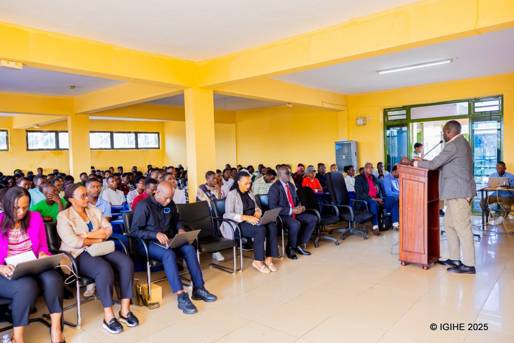  EAUR Nyagatare Campus management participated in the awareness campaign.