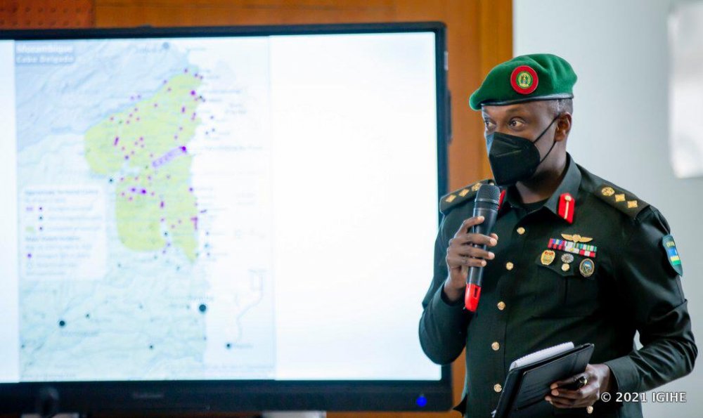 The Spokesperson of Rwanda Defence Force Col Ronald Rwivanga. 