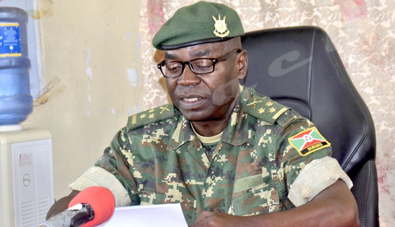 Colonel Jean d’Affaires Manirakiza has been named as the successor of Brigadier General Silas Pacifique Nsaguye. 