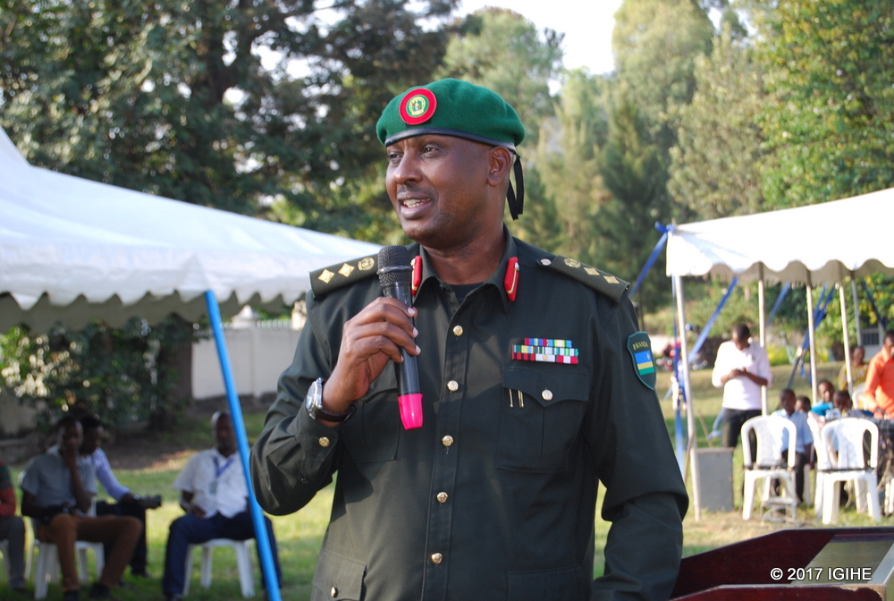 The commander of Rwanda Defense Forces in Rubavu and Nyabihu districts, Col Kayumba Alexis