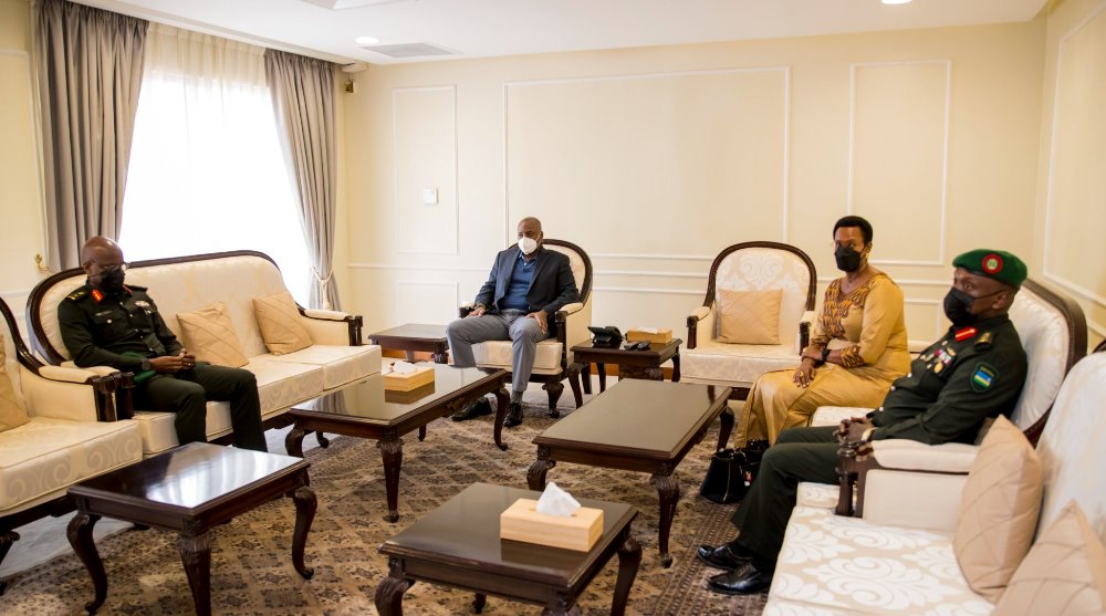 Lt Gen Muhoozi has been in Rwanda for three days.