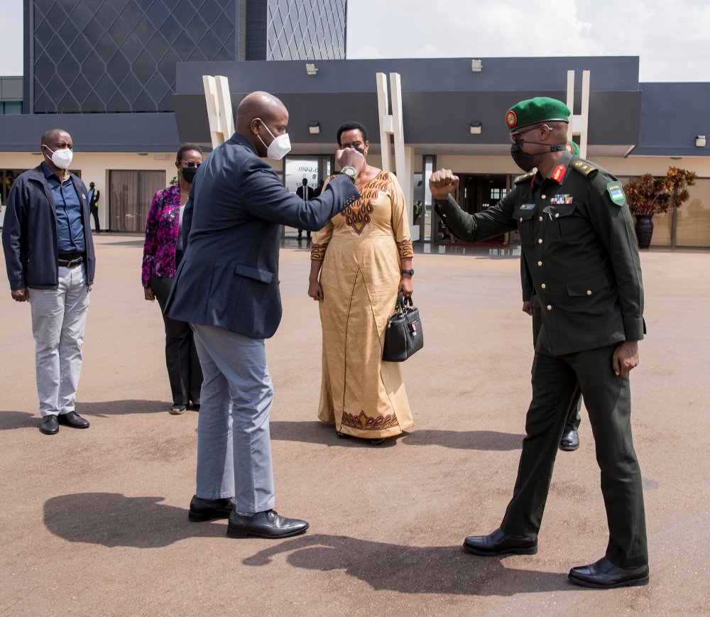 Lt Gen Muhoozi has concluded his visit to Rwanda.