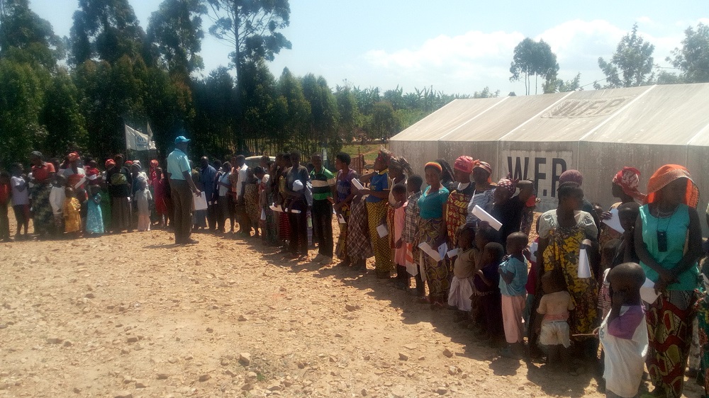 Repatriated refugees arrived in Rwanda through Rusizi I border yesterday.