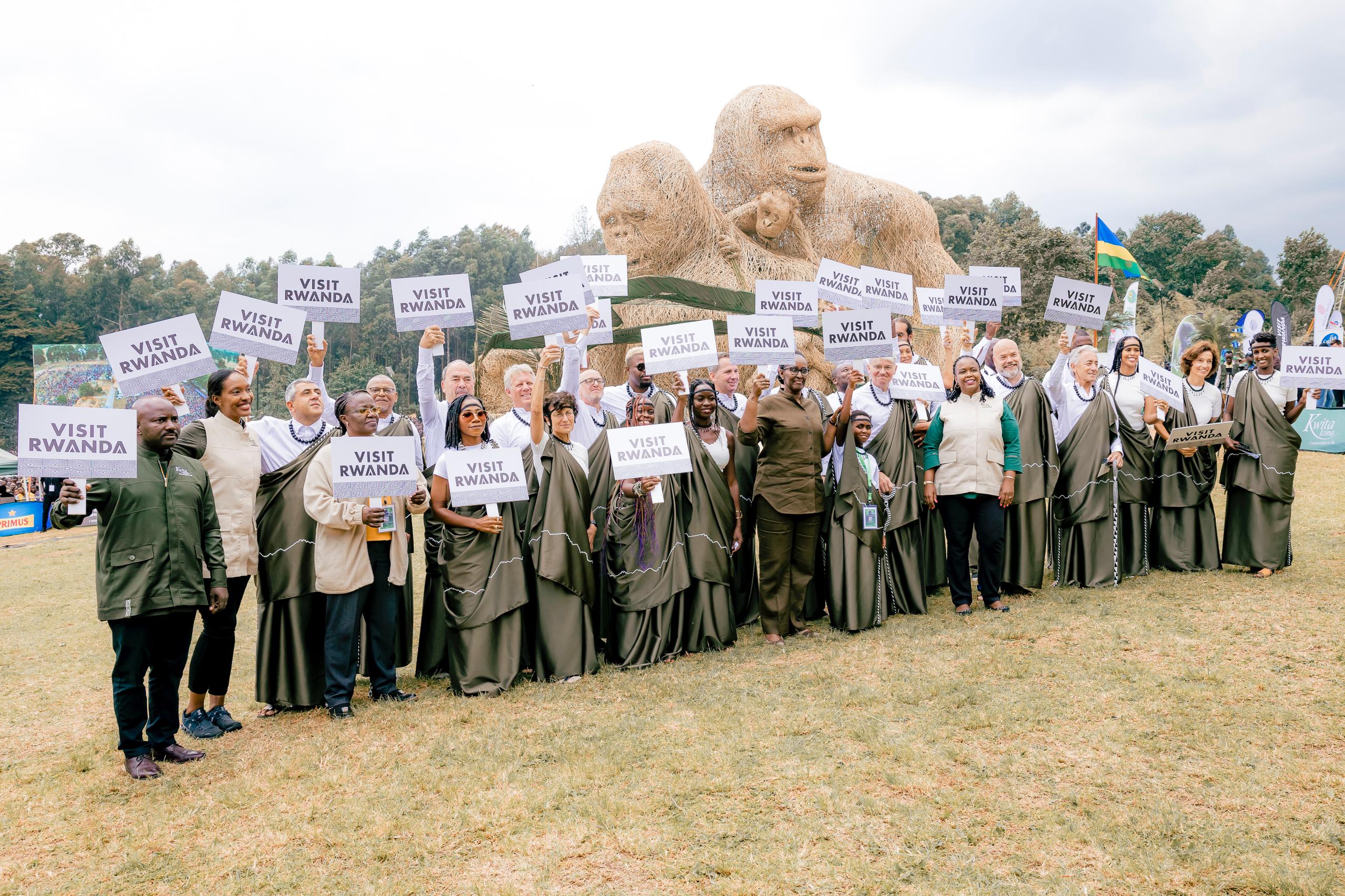 The 19th Kwita Izina gorilla naming ceremony brought together distinguished namers, friends of Rwanda, special guests and tens of thousands of people from the communities surrounding Volcanoes National Park. 