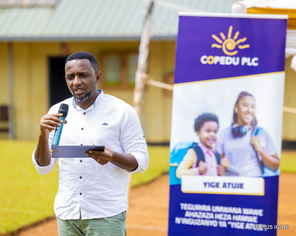COPEDU PLC official Mbarushimana, Head of Branches at COPEDU Plc, stressed that school fee payments should be integrated into household financial planning, much like other essential expenses. 