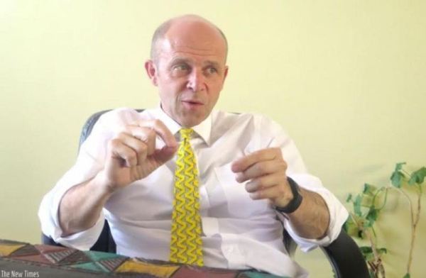 The Vice-Chancellor of the University of Rwanda (UR), Prof. Phillip Cotton