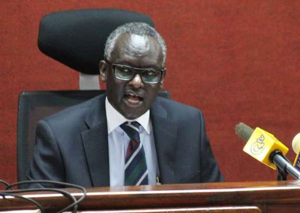 High Court Judge Isaac Lenaola delivers judgement on March 16, 2015. Three High Court judges have questioned death penalty regarding robbery with violence.
