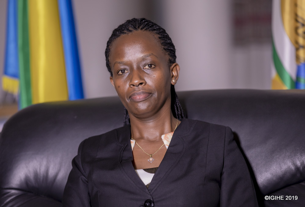 Marie Chantal Rwakazina is the new ambassador to the Swiss Federation 