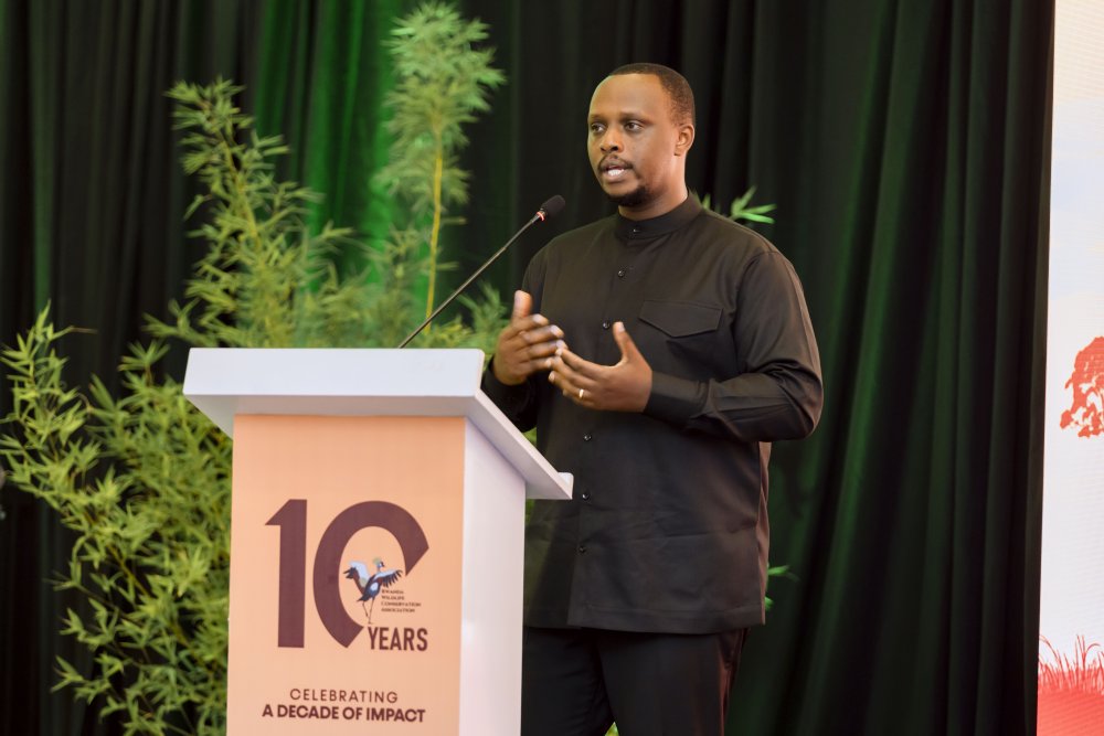 Permanent Secretary in the Ministry of Environment Fidèle Bingwa praised RWCA’s 10 years of work in strengthening biodiversity conservation.