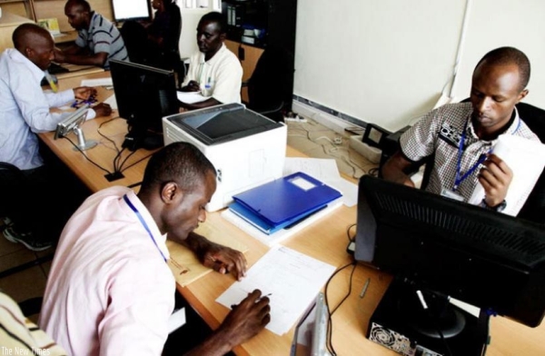 People register businesses at Rwanda Development Board.