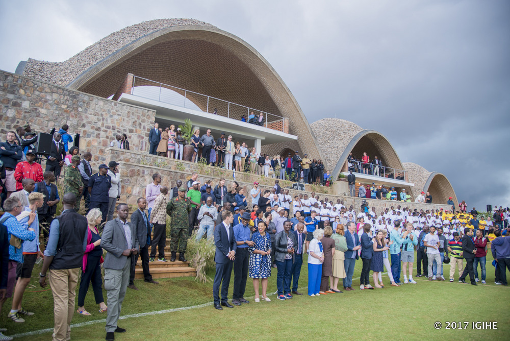 Thousands graced the inauguration of the stadium