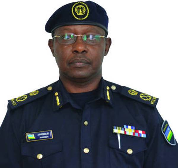 ACP JIMMY HODARI, the Commissioner for Training in Rwanda National Police.