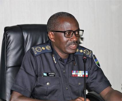 Commissioner of Police (CP) John Bosco Kabera, Commissioner for Public Relations and Media and RNP spokesperson.
