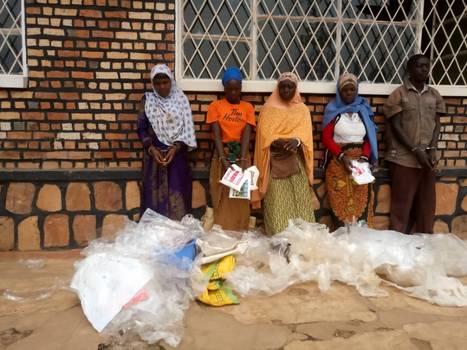 Scores of people caught either selling or using plastic bags were also fined as the law provides.