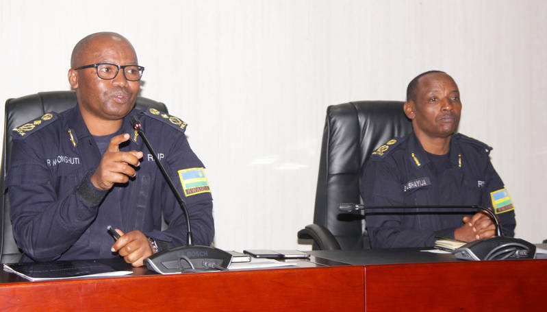 Commissioner of Police (CP) Robert Niyonshuti, Commissioner for Training and Development in RNP officially opened the course