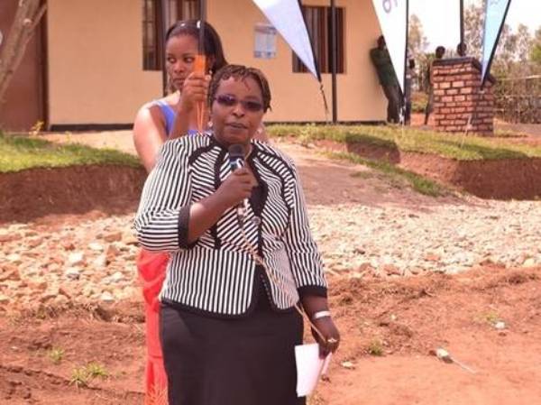 Languida Nyirabahire, the vice mayor of Gasabo District in charge of social affairs.