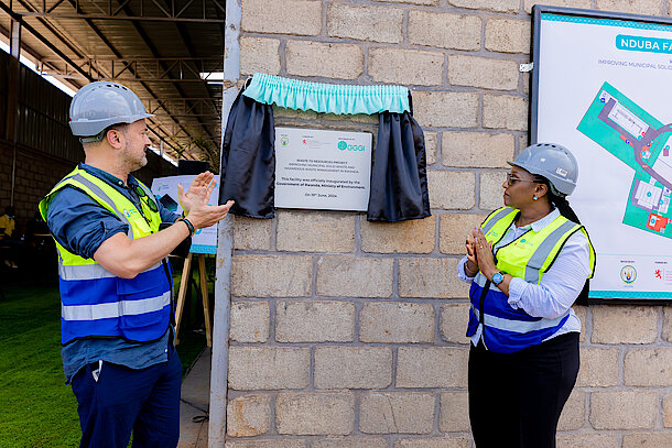 The facilities consist of critical equipment and infrastructure built as part of a collaborative project titled, Waste to Resources Project: Improving Municipal Solid and Hazardous Waste Management in Rwanda.