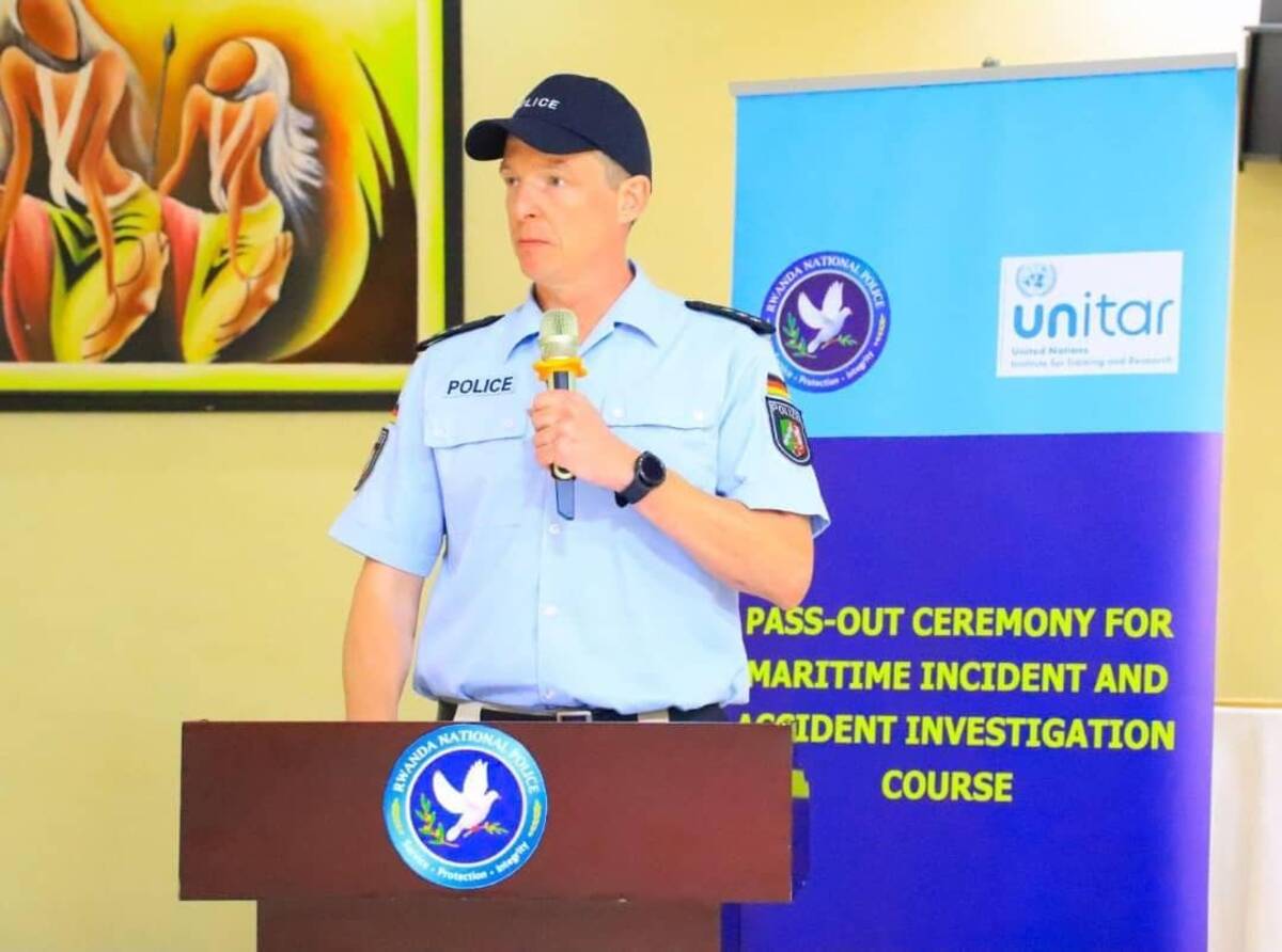 The course, conducted at Lake Kivu in Rubavu District, was organized in partnership with the United Nations Institute for Training and Research (UNITAR).