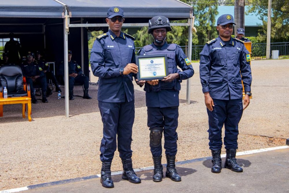 Best performers were awarded.  