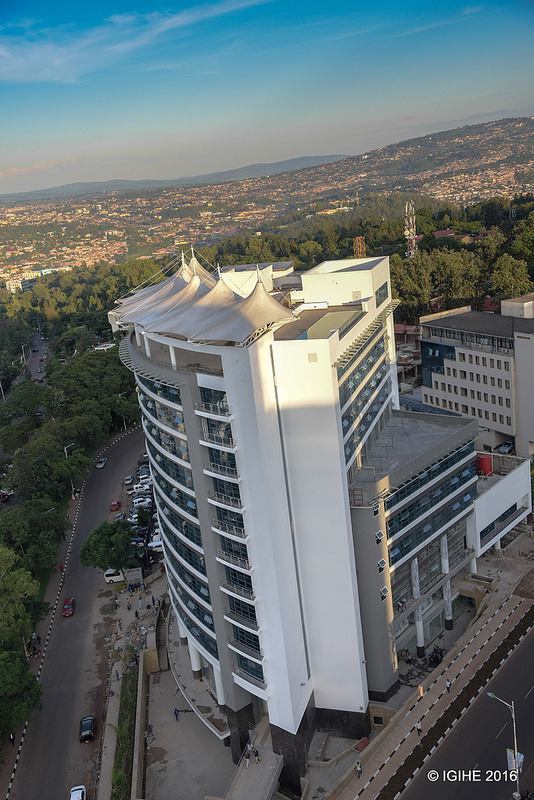 Ubumwe Grande Hotel and the to be Hilton’s first property in Rwanda.