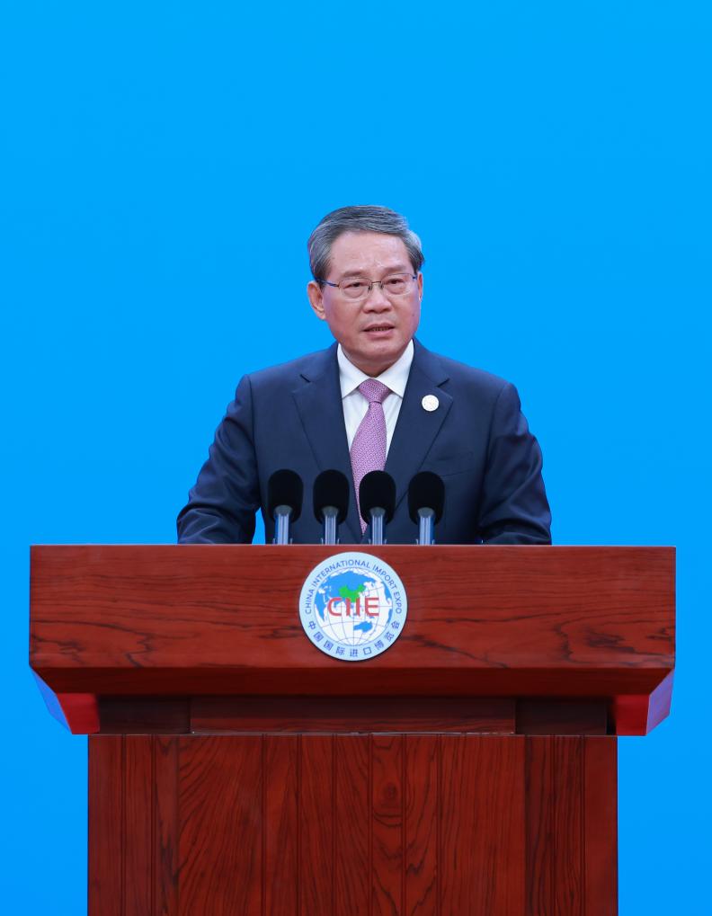 Chinese Premier Li Qiang has pledged to further expand opening up and turn China's vast market into great opportunities for the world.