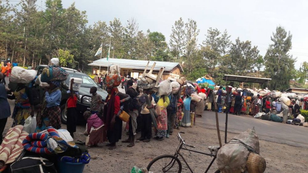 Over 2500 Burundian refugees entered Rwanda from DRC