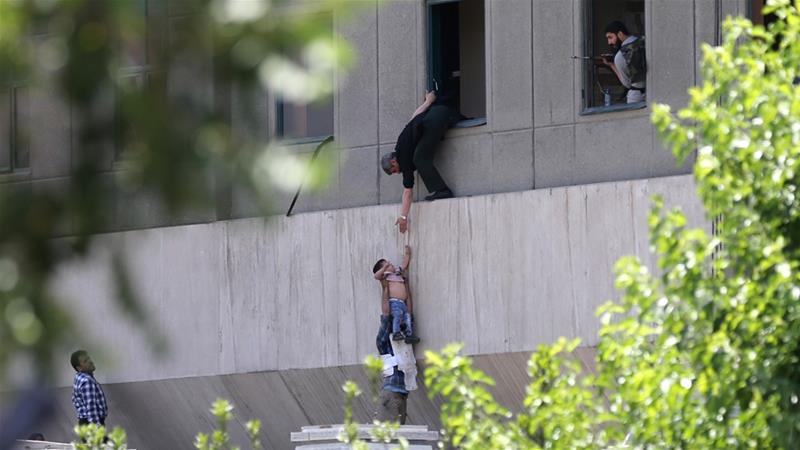 The attacks on Tehran's parliament complex and the shrine of Ayatollah Khomeini killed 16 people and wounded more than 40
