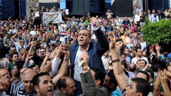 The verdict marks the first time for a head of the journalists syndicate to be put on trial