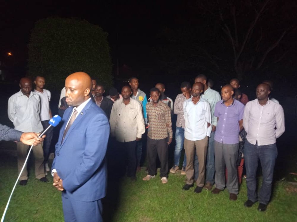 Amb. Olivier Nduhungirehe, the Minister of State in charge of the East African Community, expressed his sympathy to the deported Rwandans
