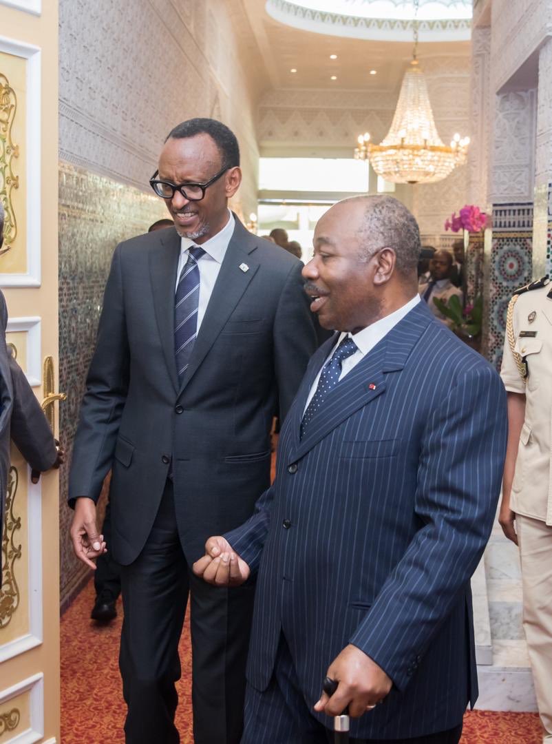 President Kagame said he is glad that there is significant improvement to his health